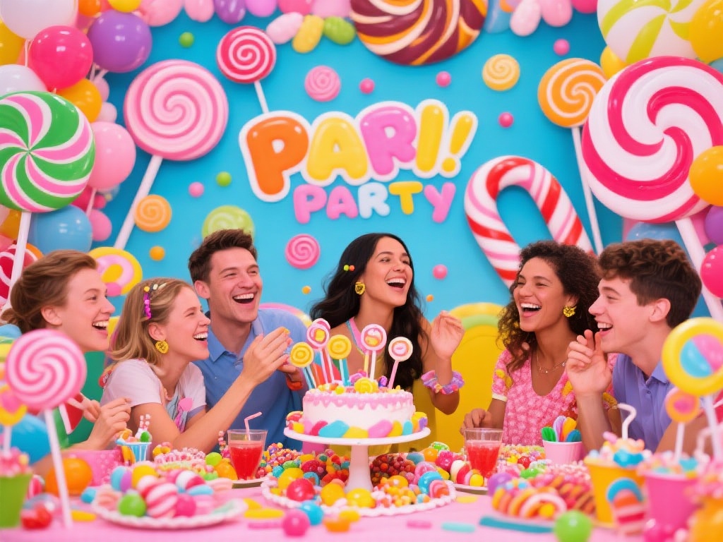 糖果朋友派对：开启甜蜜欢乐的友情冒险之旅