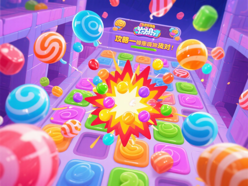 攻略一：制定消除策略，控制游戏节奏
在糖果派对的