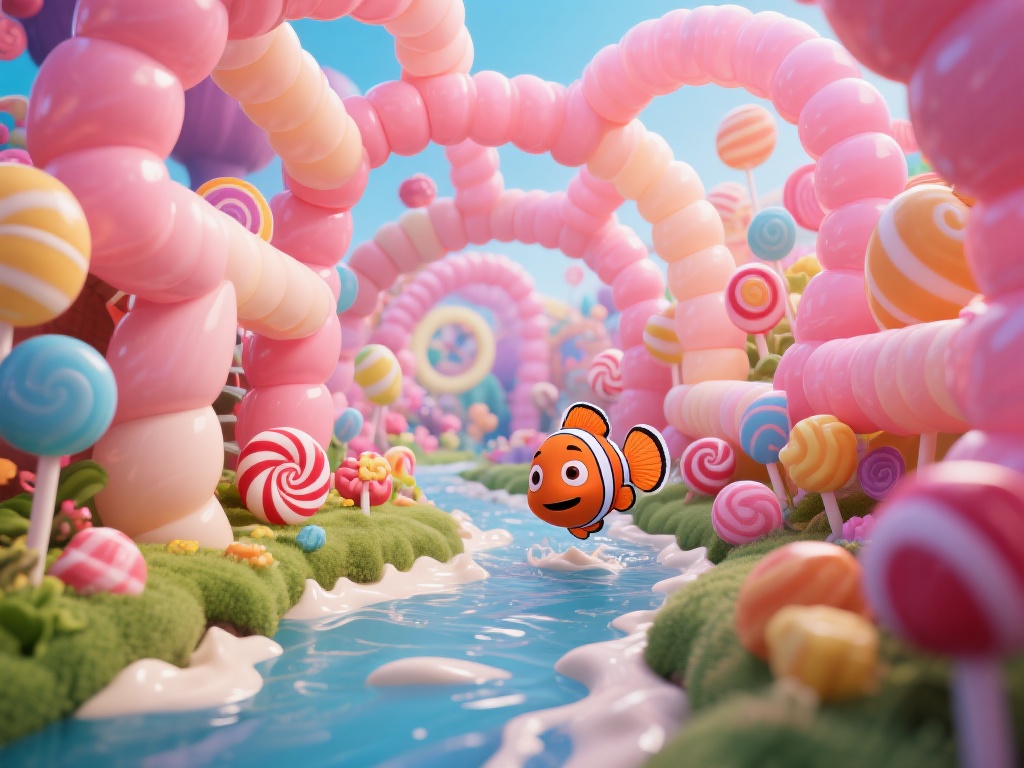 小鱼糖果派对：开启甜蜜趣味大冒险之旅