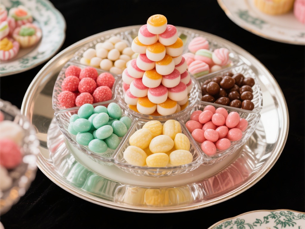如何打造完美梦幻派对的创意糖果拼盘灵感宝典