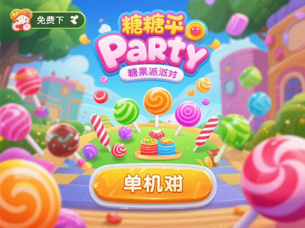 免费下载糖果派对单机版,轻松畅玩娱乐无压力 对于喜欢休闲游戏的玩家来说,糖果派对一直是一款备受
