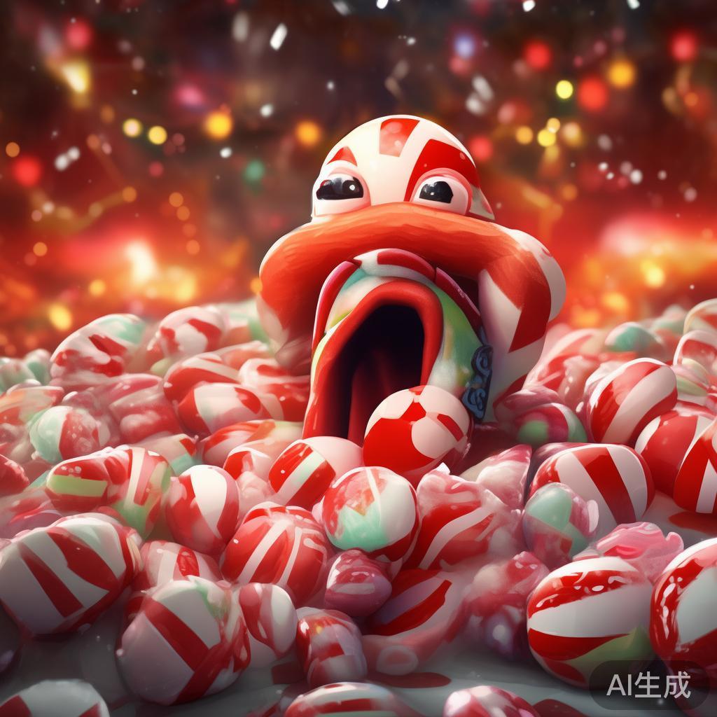 在香肠派对中，糖果不仅是节日气氛的象征，也是玩家获