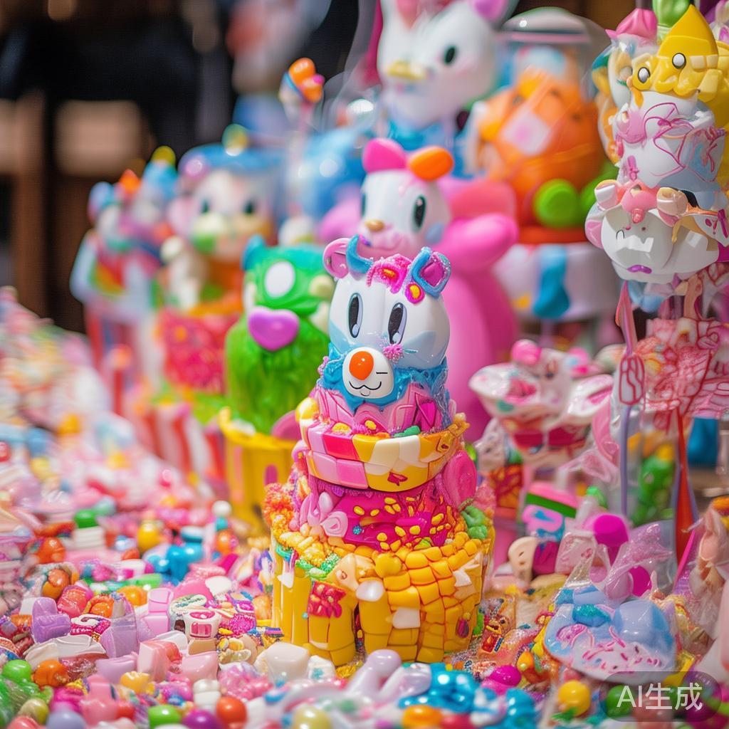 派对的核心在于创新与差异化。造型糖果不再满足于普通