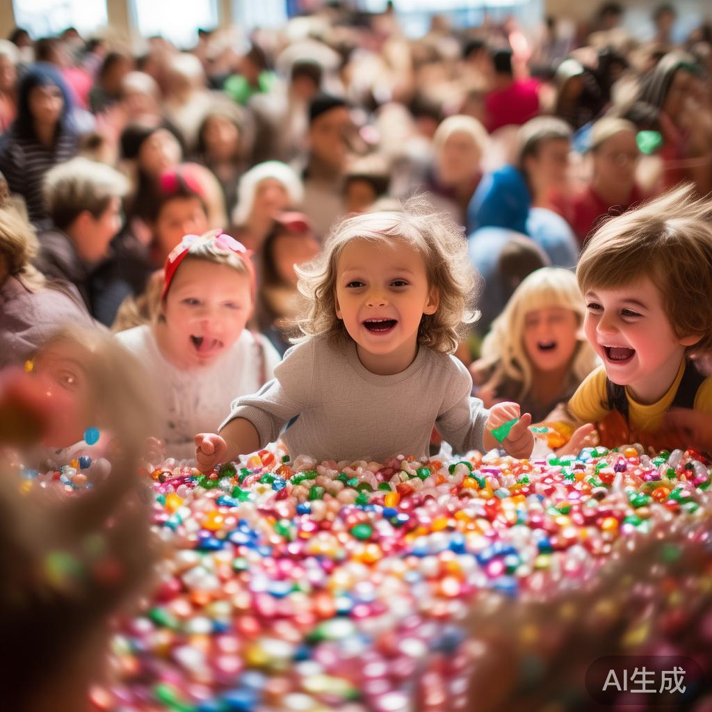 糖果派对81:甜蜜狂欢的难忘回忆与精彩瞬间大汇总 此外,活动中设置的互动游戏也为现场增添了许多欢笑。