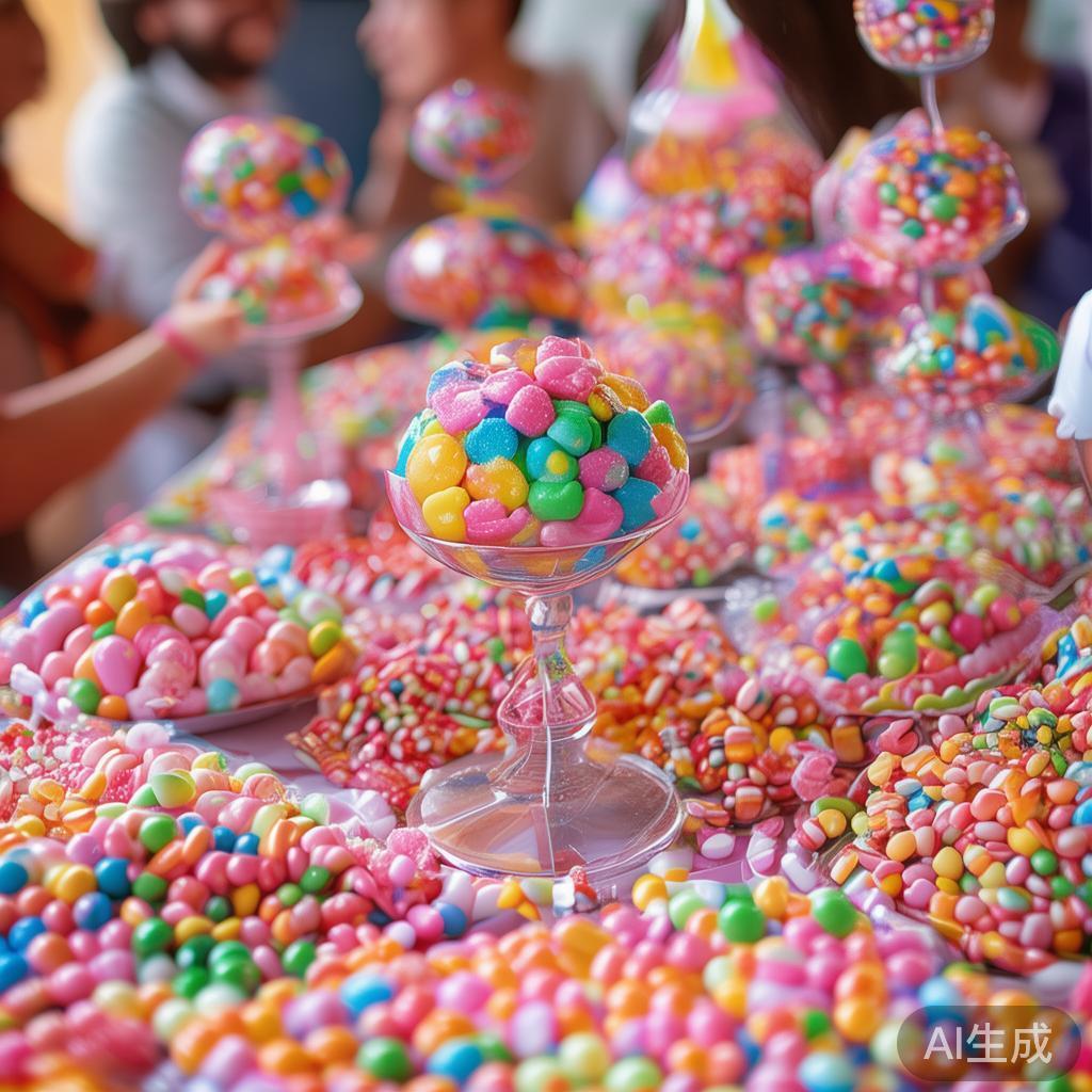 年度盛典:420糖果派对狂欢盛典,尽享甜蜜与欢乐时光 在这个春意盎然的季节里,糖果作为童话和快乐的象征,