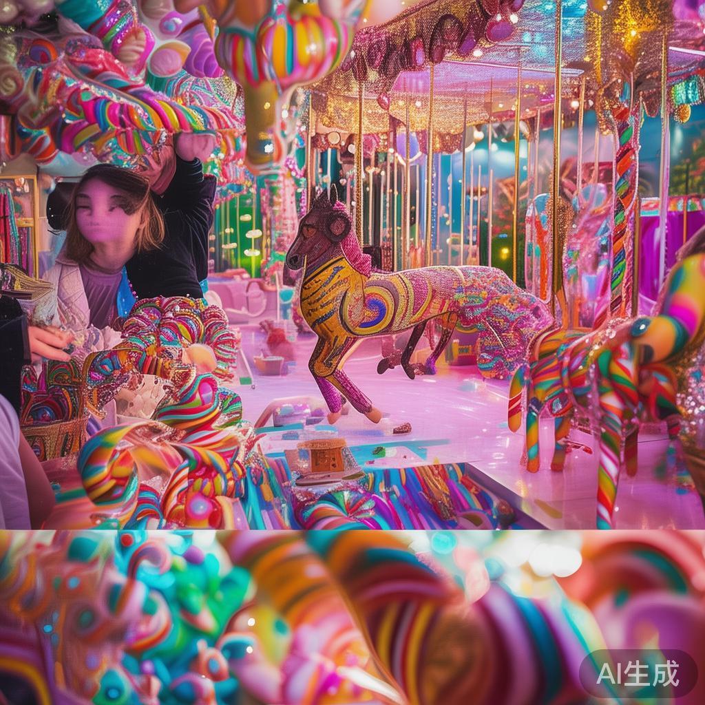 在策划派对时，首先需要明确主题——“糖果马趣味体验