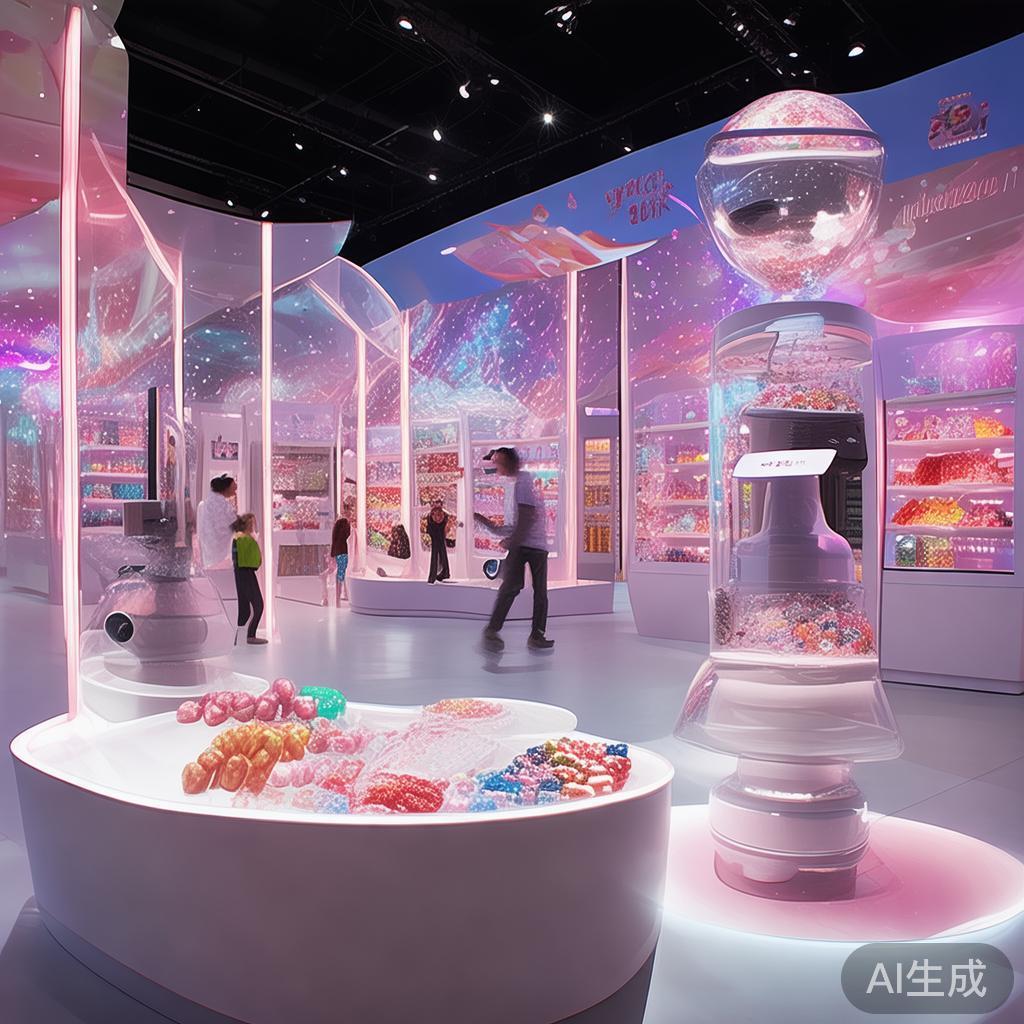 甜美盛宴尽享甜蜜时光—糖果派对0608欢乐盛典全景揭秘 宽敞明亮的展区布局,结合现代科技手段,使得整体体验