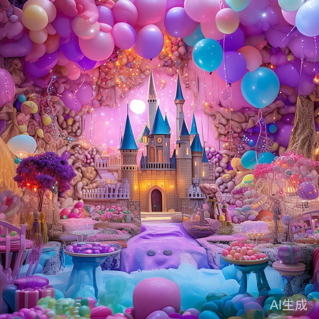 奇幻童话糖果世界大派对,带你开启甜蜜梦境之旅 首先,营造一个童话糖果派对的核心在于完美还原童话主