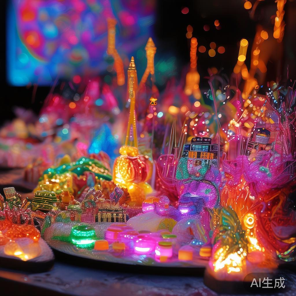 创新融合与传统技艺的完美结合
此次糖果派对的一大